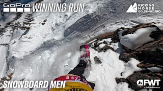 Victor De Le Rue GoPro Winning Run I 2024 Kicking Horse Golden BC Pro [upl. by Errol526]