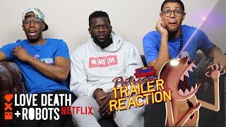 Love Death  Robots Trailer Reaction [upl. by Honniball247]