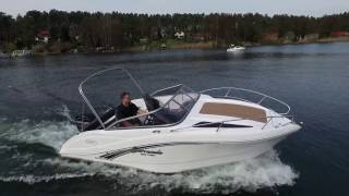 Bootsoutletde  Okiboats 585 Cabin Kajütboot Sportboot Cruiser [upl. by Yzmar717]