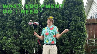 Must have equipment for Beginner Golfers [upl. by Ruthven709]