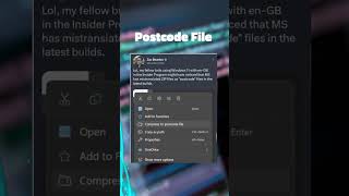 Postcode File shorts [upl. by Jarin]