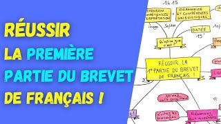 1e partie du BREVET de FRANÇAIS  RÉUSSIR LES QUESTIONS [upl. by Erie914]