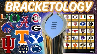 College Football Playoff Bracketology Update Week 13  2024 [upl. by Akila]