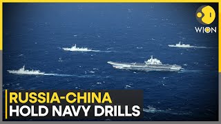 Russia and China Stage Military Exercises In Pacific Waters  World News  WION [upl. by Akined]