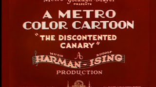 The Discontented Canary  1934 MGM cartoon [upl. by Eural752]