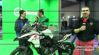 Benelli Keeway en Vive la Moto 2018  por MotoTaller [upl. by Nemrac883]