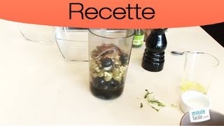 Faire une tapenade maison [upl. by Reitman]