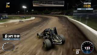 World Of Outlaws 24 Volusia Speedway Park ASCS 410 Sprints [upl. by Relyuhcs727]