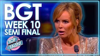 Britains Got Talent 2020 SEMI FINALS  WEEK 10  Top Talent [upl. by Niela]