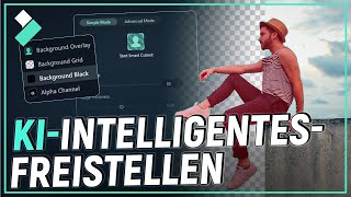 KIIntelligentesFreistellen in Filmora  Videoerstellung mit AI [upl. by Stutsman]