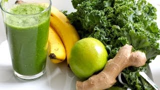 Glowing Green Smoothie for Glowing Clear Skin and Shiny Hair Beauty Detox Solution [upl. by Fabiolas]