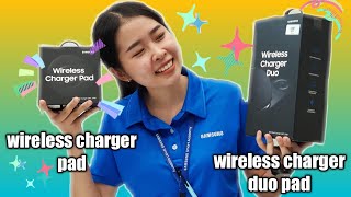 รีวิว Samsung Wireless Charger PadampWireless Charger Duo [upl. by Azar]