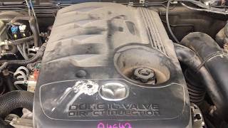 a4643  Mazda BT50 Diesel Engine Start Up [upl. by Ayamahs761]