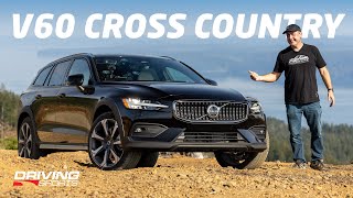 2023 Volvo V60 Cross Country Review and Mountain OffRoad Test [upl. by Jacobs]