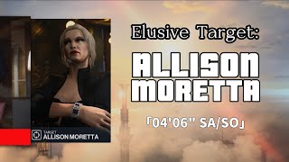 Elusive Target Allison Moretta  Silent Assassin Suit Only  HITMAN [upl. by Zarihs]