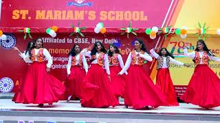 kahte hai hamko pyar se india wale deshbhagtisong schoolprogram stmariamsschool [upl. by Hickey]