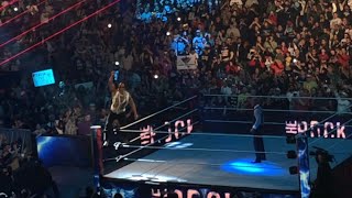 THE ROCK Surprised Entrance Live  WWE Raw 032524 At Allstate Arena In Chicago IL [upl. by Ykceb]