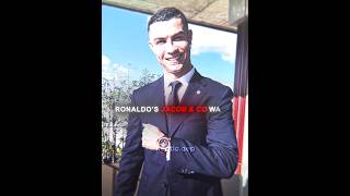 Ronaldo Provoked Manunited By His Watch🥶ronaldo cristiano shorts manutd fyp viral football [upl. by Namwob284]