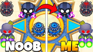 So I copied EVERYTHING this NOOB did Bloons TD Battles 2 [upl. by Broeder]