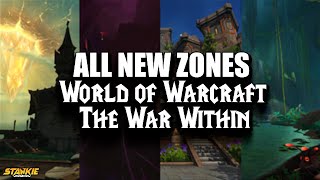 New WoW Expansion  The War Within  ALL the new Zones  Blizzcon2023 [upl. by Arahset790]