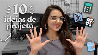 10 PROJETOS PARA PRATICAR PROGRAMAÇÃO E ADICIONAR NO PORTFÓLIO [upl. by Den734]