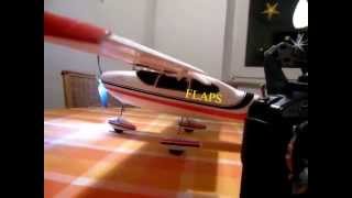 Cessna HobbyKing SkyArtec  FLAPS  BRAKES [upl. by Landsman507]