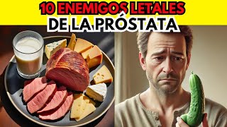 ☢️10 ALIMENTOS que DAÑA tu PRÓSTATA como CUIDARLA [upl. by Eseuqram]