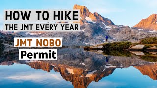 How to Hike the JMT Every Year  JMT NOBO Permit 2020 PROCESS HAS CHANGED FOR 2021 [upl. by Trina]