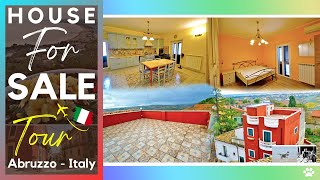 Stunning RENOVATED Townhouse with Two TERRACES for Sale 🌊 Walk to the BEACH in Abruzzo ITALY  Tour [upl. by Eleazar]