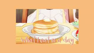 What I eat in a day of restriction  tw ed [upl. by Nwahsram]