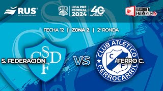 Liga Provincial de Mayores 2024 – Primera Fase Social Federación vs Ferrocarril Cdia [upl. by Keene]