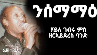 Haile Gebru and Zerai Deres Band  NIsemamae Eritrean Music [upl. by Vizzone]