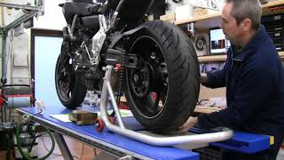 Yamaha MT07  Umschau  neue Reifen und Frontheber [upl. by Orian447]