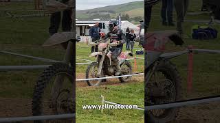 Jed Etchells Fantic Enduro Rider setting off on Acerbis Cross Test Sunday GP Enduro Of Wales [upl. by Siubhan]