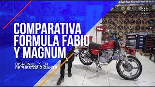 Comparando la MOTO Formula Magnum y Formula Fabio de 200cc [upl. by Arbmat]