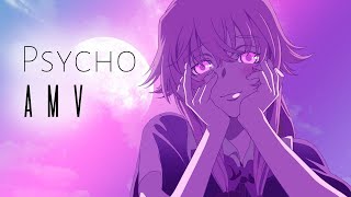 Mirai Nikki  AMV  AViVA Psycho [upl. by Adnilrem]