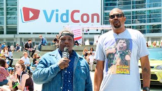 Vidcon 2015 All Def Digitals SquADD Goes to Vidcon ft Wahlid Teddy Ray amp Slink Johnson [upl. by Enelegna641]