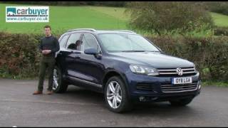 Volkswagen Touareg SUV review  CarBuyer [upl. by Aihsenak]