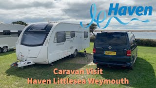 Caravan Holiday To Haven Littlesea In Weymouth We Explore The Site caravan [upl. by Tsnre376]