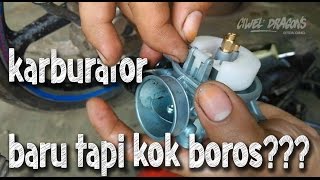 Cara Mengatasi Karburator Baru Tapi Boros ini Solusi nya [upl. by Egroej]