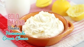 How to Make Cream Cheese  Gemmas Bold Baking Basics Ep 11 [upl. by Lucilia]