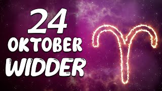 😲 EIN WUNDER AUF DEINEM WEG🙏🙌 WIDDER ♈ HEUTE 24 Oktober 2024 [upl. by Neetsuj]