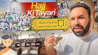 Hajj 2024 New Updates  Makkah Mein Hajj Ki Tayariyan  Arafat VIP Tents [upl. by Nylodam806]