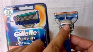 How to change Gillette Fusion blades [upl. by Adlesirhc]