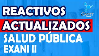 🔵 REACTIVOS NUEVOS EXANI II  SALUD PÚBLICA 2024⚡️🔵 [upl. by Elias]