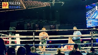 Reactions from Ringside  All Knockdowns from Caraballo vs Sultan [upl. by Nedac]