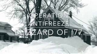 Blizzard of 77 Operation Antifreeze CJRN 710 radio [upl. by Gish364]