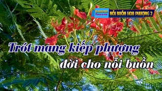 Karaoke NỖI BUỒN HOA PHƯỢNG 2  Tone nam [upl. by Belding299]