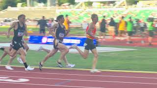 Men’s 1500m Semifinal Heat 1 2024 US Olympic Trials Cole Hocker 337 Liam Murphy Teare [upl. by Gayl]