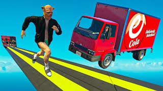 RUNNERS VS CAMION COLA  🐷LTS🐷 GTA 5 ONLINE [upl. by Nisay]